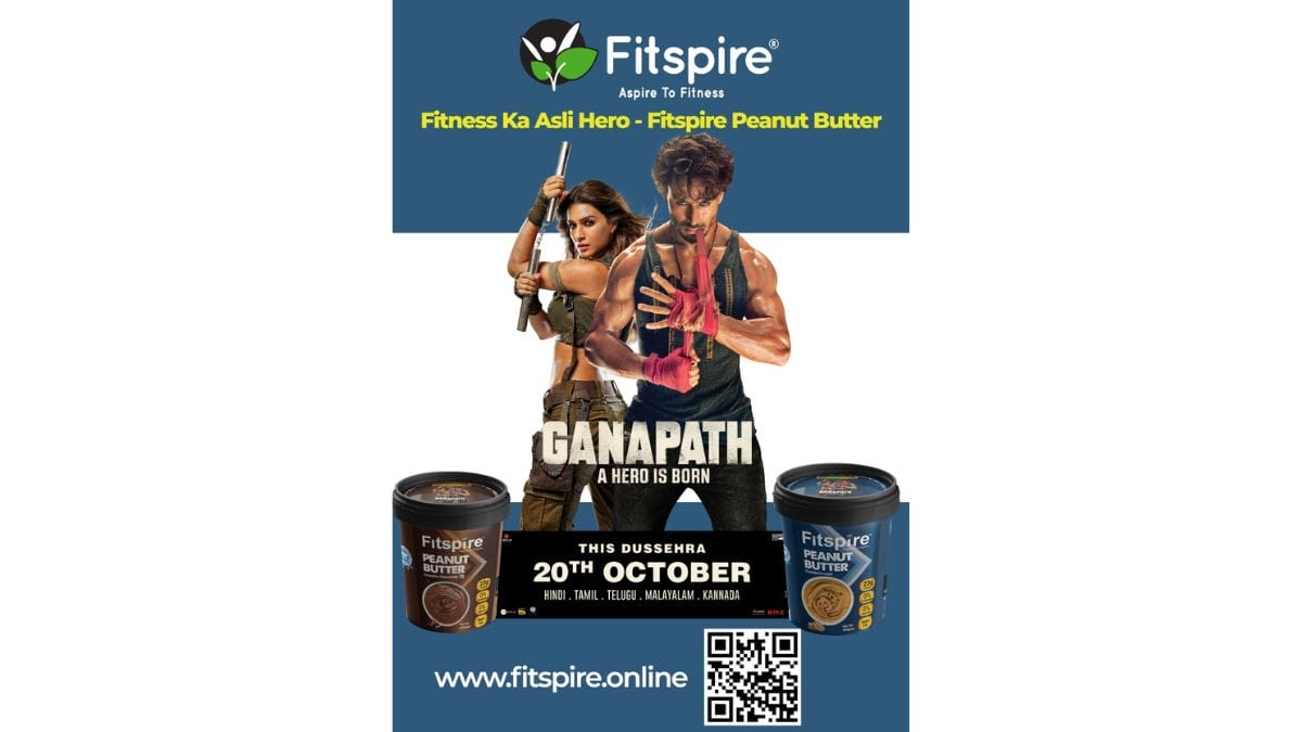 Fitspire partners with fitness freak Tiger Shroff’s Ganapath movie for brand integration