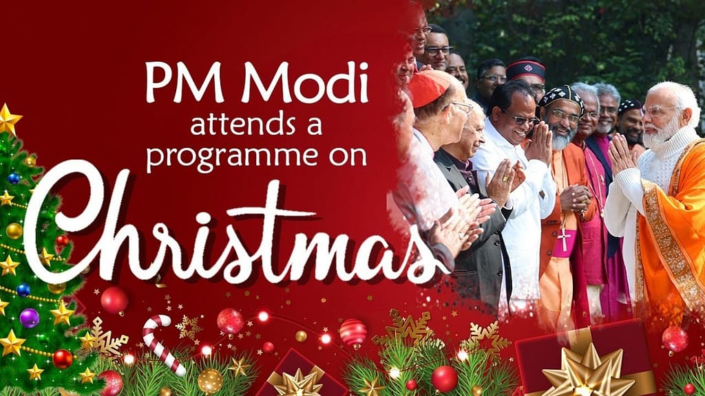 PM interacts with christian community on occasion of Christmas