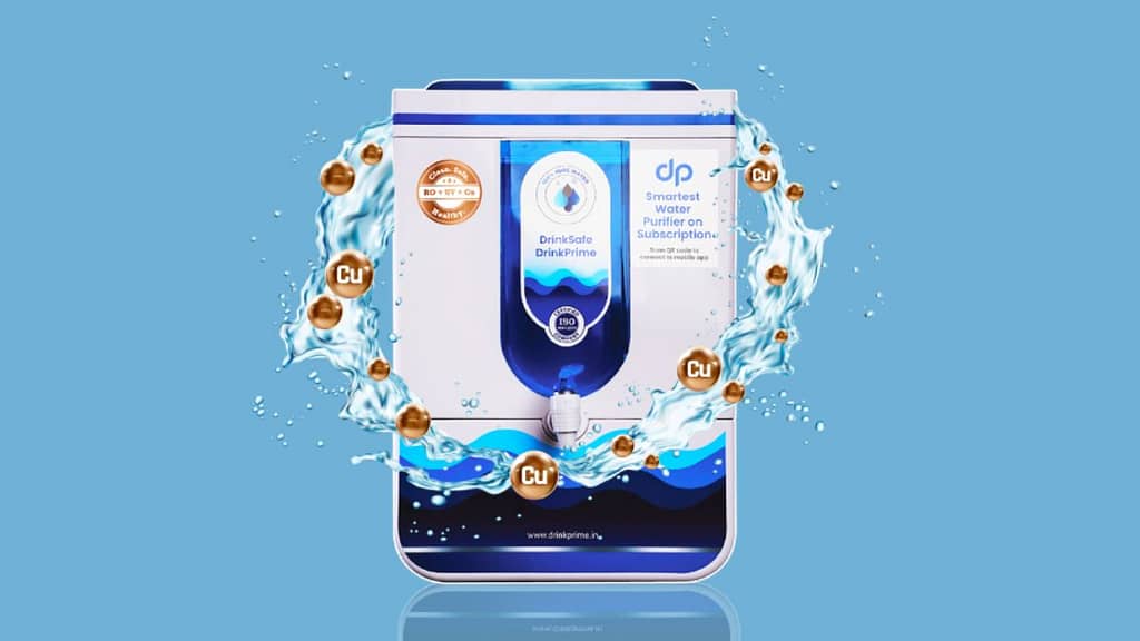 DrinkPrime launches advanced copper filtration system for clean & safe drinking water across india